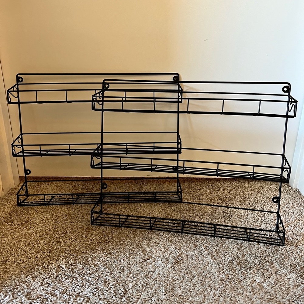 Two Wire Two Tiered Shelves